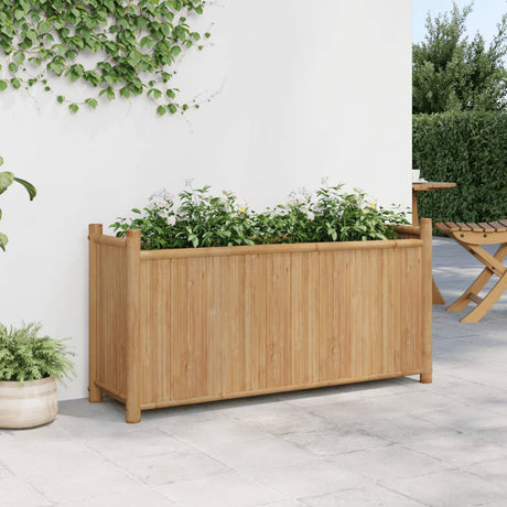 Plantenbak 100x30x50 cm bamboe - AllerleiShop