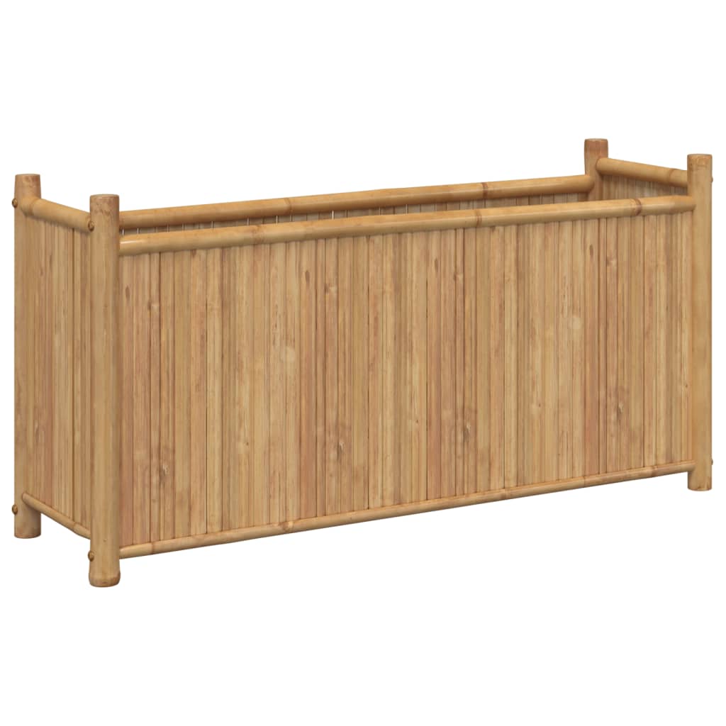 Plantenbak 100x30x50 cm bamboe - AllerleiShop