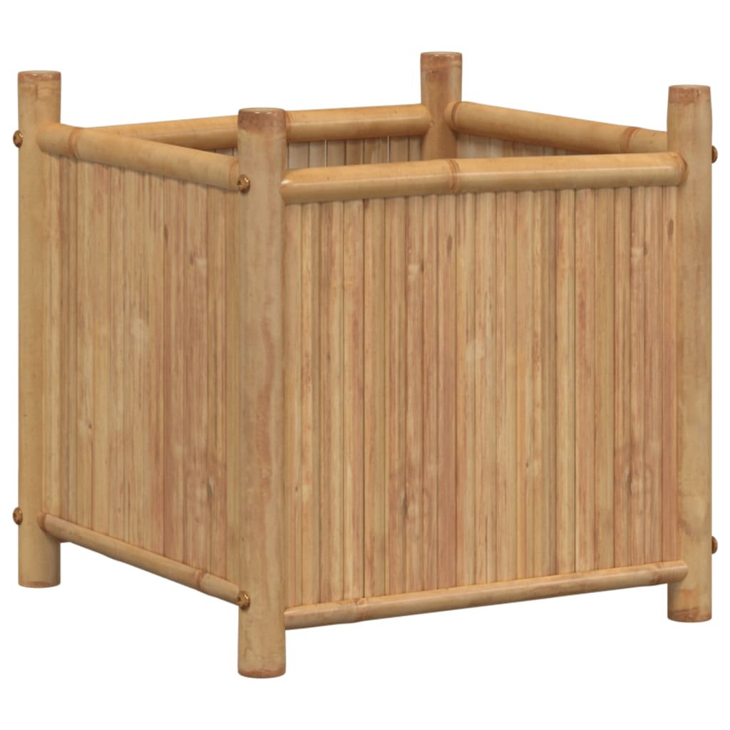 Plantenbak 40x40x40 cm bamboe - AllerleiShop