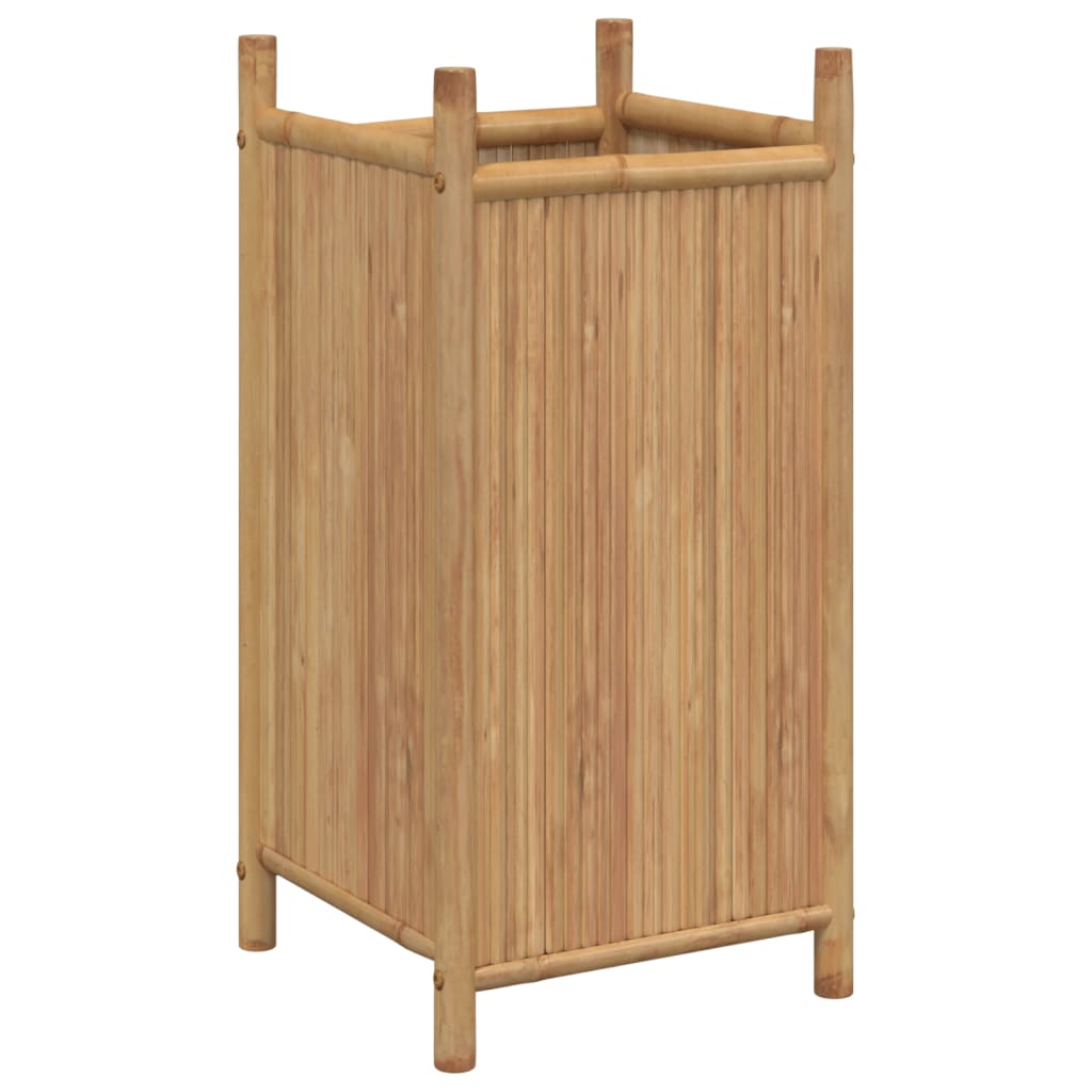 Plantenbak 40x40x80 cm bamboe - AllerleiShop