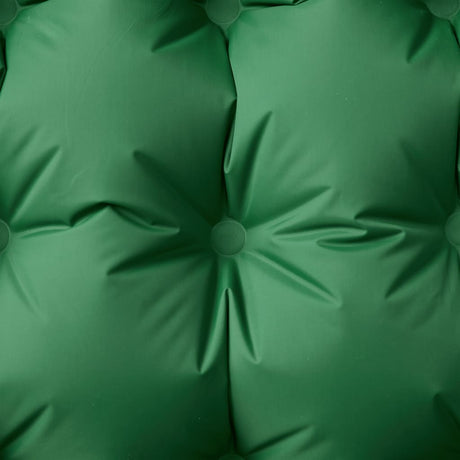 Kampeermatras met kussen zelfopblazend 1-persoons groen - AllerleiShop