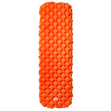 Kampeermatras opblaasbaar 190x58x6 cm 1-persoons oranje - AllerleiShop