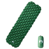 Kampeermatras opblaasbaar 190x58x6 cm 1- persoons groen - AllerleiShop