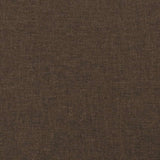 Boxspring met matras stof donkerbruin 120x190 cm