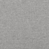 Boxspring met matras stof lichtgrijs 120x190 cm
