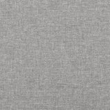 Boxspring met matras stof lichtgrijs 120x190 cm