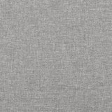 Boxspring met matras en LED stof lichtgrijs 120x190 cm