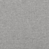 Boxspring met matras en LED stof lichtgrijs 120x190 cm