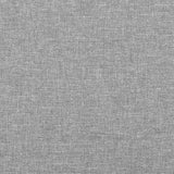 Boxspring met matras stof lichtgrijs 120x190 cm