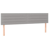 Boxspring met matras stof lichtgrijs 120x190 cm