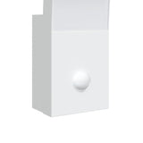 Buitenwandlamp LED met sensors gegoten aluminium wit - AllerleiShop