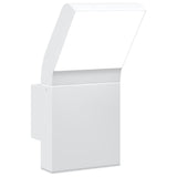 Buitenwandlamp LED gegoten aluminium wit - AllerleiShop