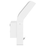 Buitenwandlamp LED met sensors gegoten aluminium wit - AllerleiShop