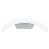 Buitenwandlamp LED met sensors gegoten aluminium wit - AllerleiShop