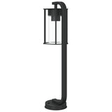 Vloerlamp voor buiten 60 cm roestvrij staal zwart - AllerleiShop