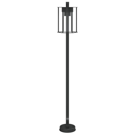 Vloerlamp voor buiten 100 cm roestvrij staal zwart - AllerleiShop