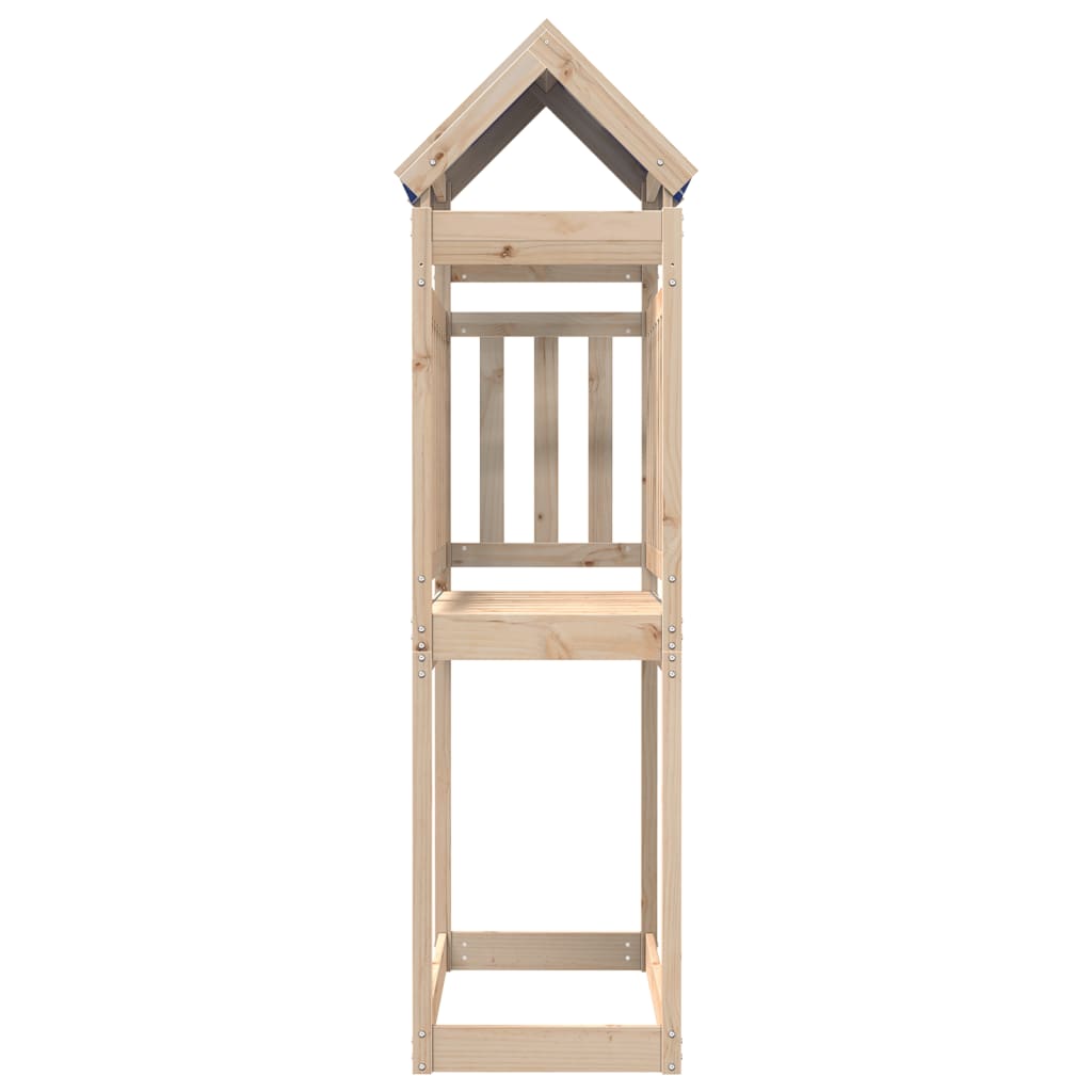 Speeltoren 110,5x52,5x215 cm massief grenenhout - AllerleiShop