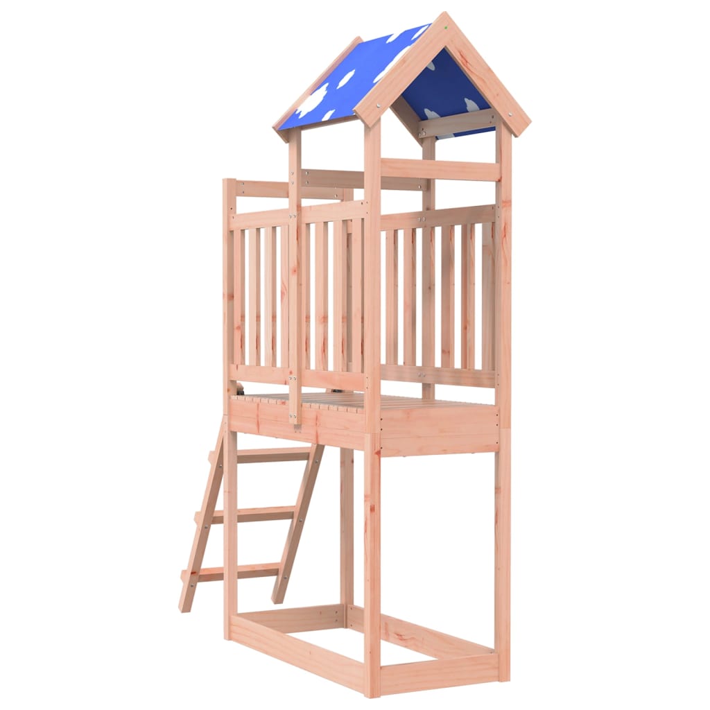 Speeltoren met ladder 110,5x52,5x215 cm massief douglashout - AllerleiShop