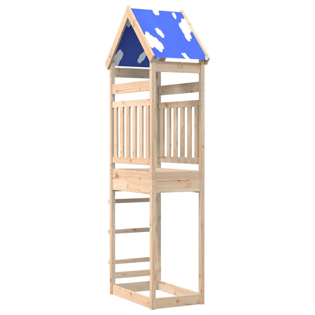 Speeltoren 85x52,5x265 cm massief grenenhout - AllerleiShop