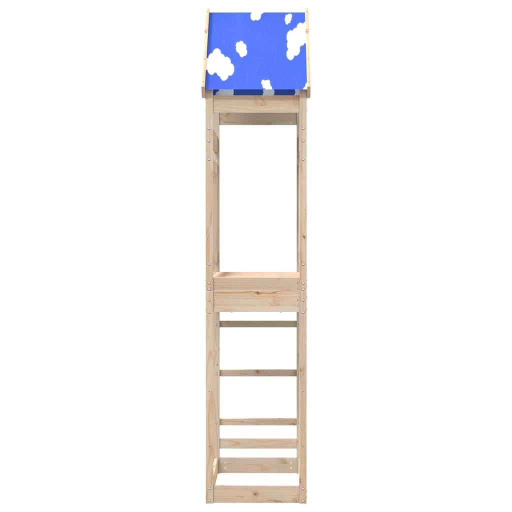 Speeltoren 85x52,5x265 cm massief grenenhout - AllerleiShop