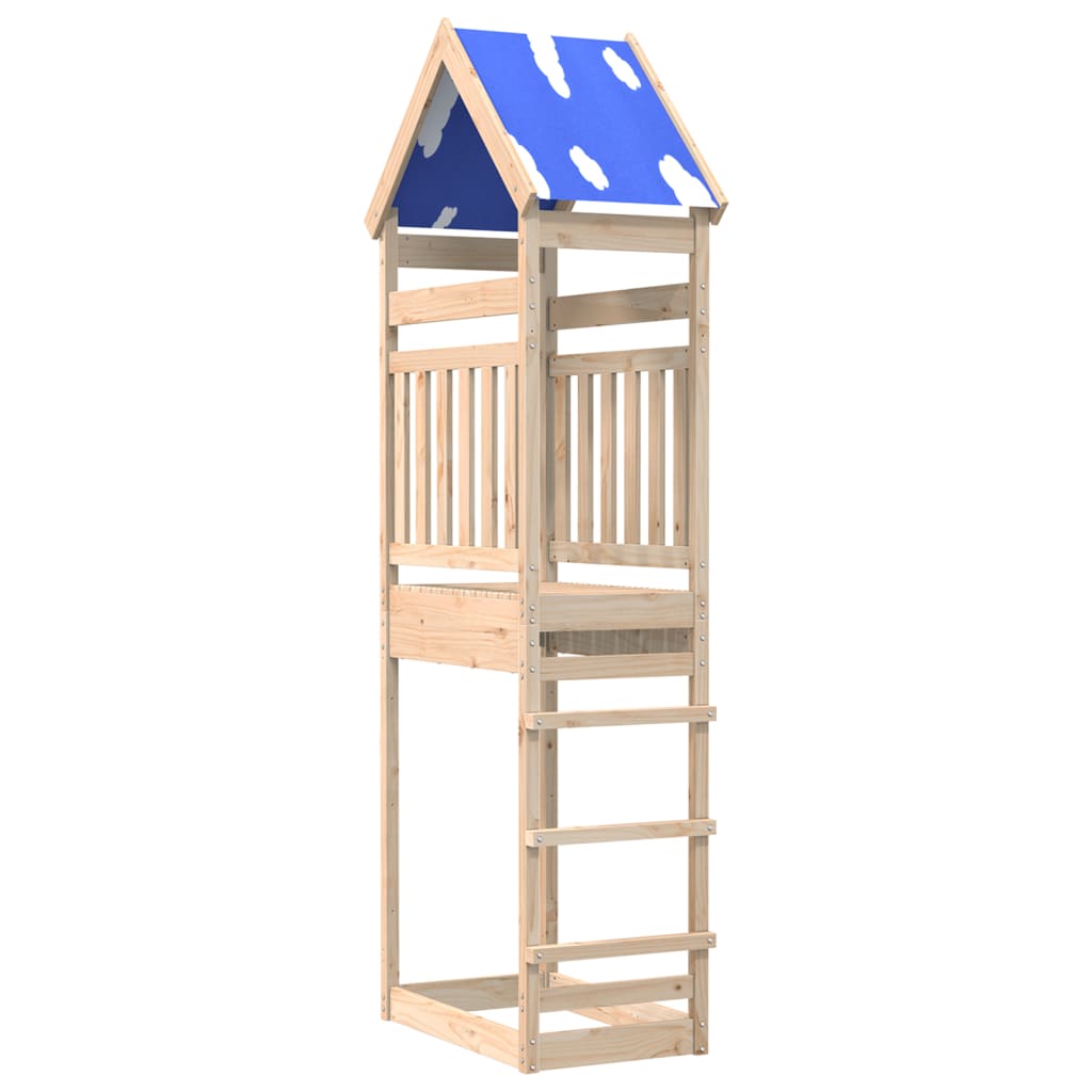 Speeltoren 85x52,5x265 cm massief grenenhout - AllerleiShop