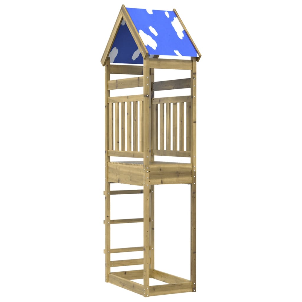 Speeltoren 85x52,5x265 cm geïmpregneerd grenenhout - AllerleiShop