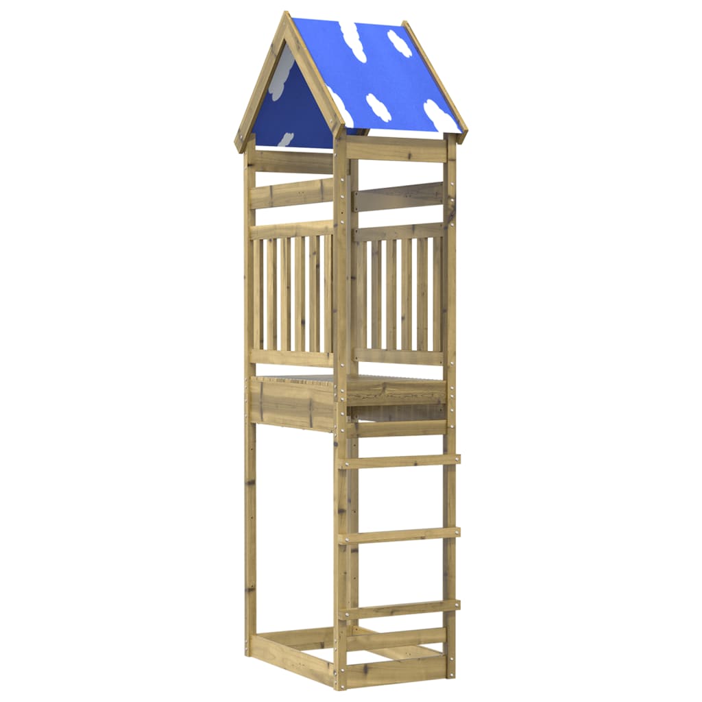 Speeltoren 85x52,5x265 cm geïmpregneerd grenenhout - AllerleiShop