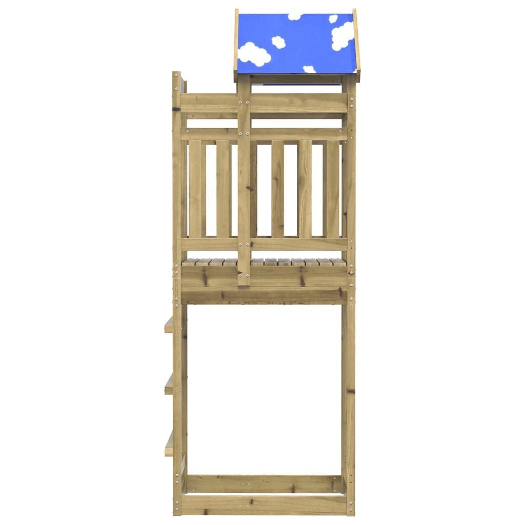 Speeltoren 85x52,5x239 cm geïmpregneerd grenenhout - AllerleiShop