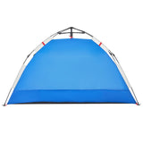 Strandtent 2-persoons waterdicht snelontgrendeling azuurblauw - AllerleiShop