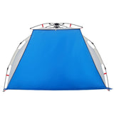 Strandtent 2-persoons waterdicht snelontgrendeling azuurblauw - AllerleiShop