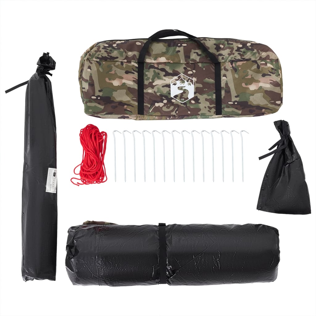 Vistent 4-persoons waterdicht camouflage - AllerleiShop