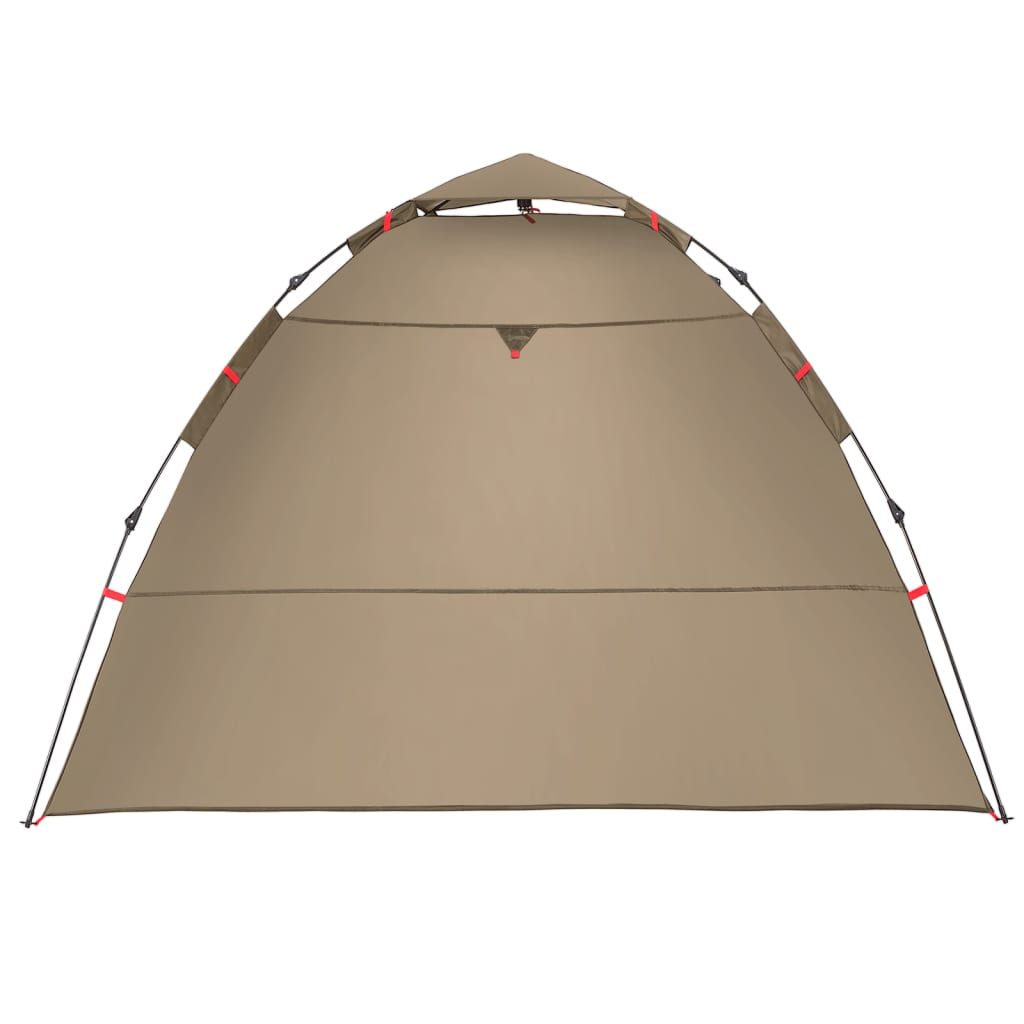 Tent 4-persoons snelontgrendeling bruin - AllerleiShop