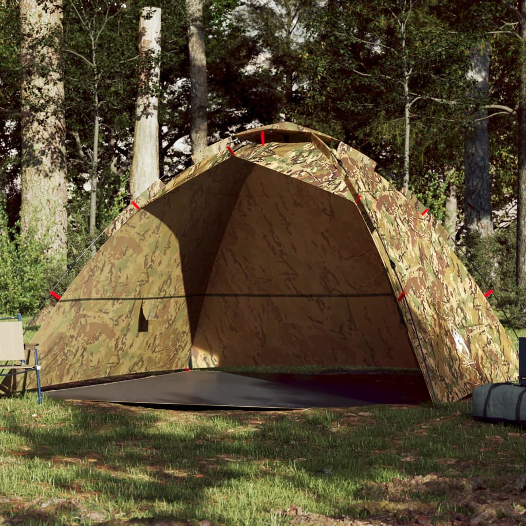 Tent 4-persoons snelontgrendeling camouflage - AllerleiShop