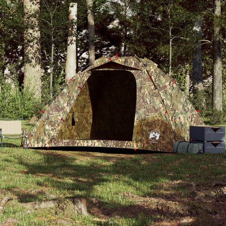 Tent 4-persoons snelontgrendeling camouflage - AllerleiShop