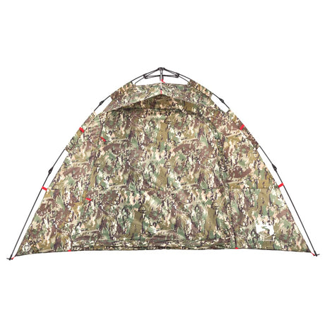 Tent 4-persoons snelontgrendeling camouflage - AllerleiShop