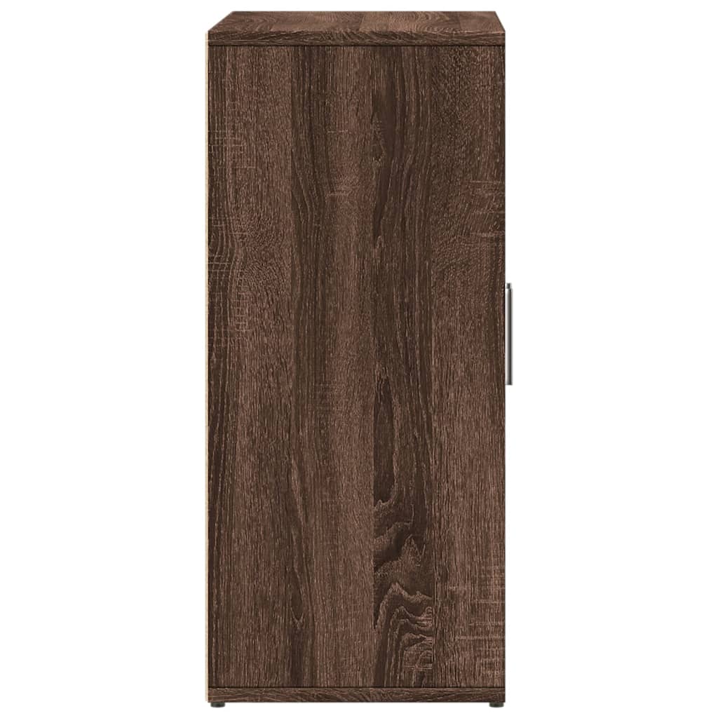 Dressoirs 2 st 60x31x70 cm bewerkt hout bruin eikenkleurig - AllerleiShop