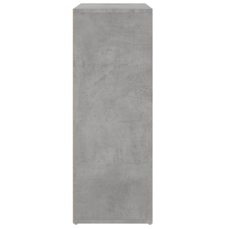 Dressoirs 2 st 60x31x84 cm bewerkt hout betongrijs - AllerleiShop