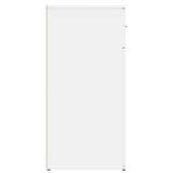 Dressoirs 2 st 79x38x80 cm bewerkt hout wit - AllerleiShop