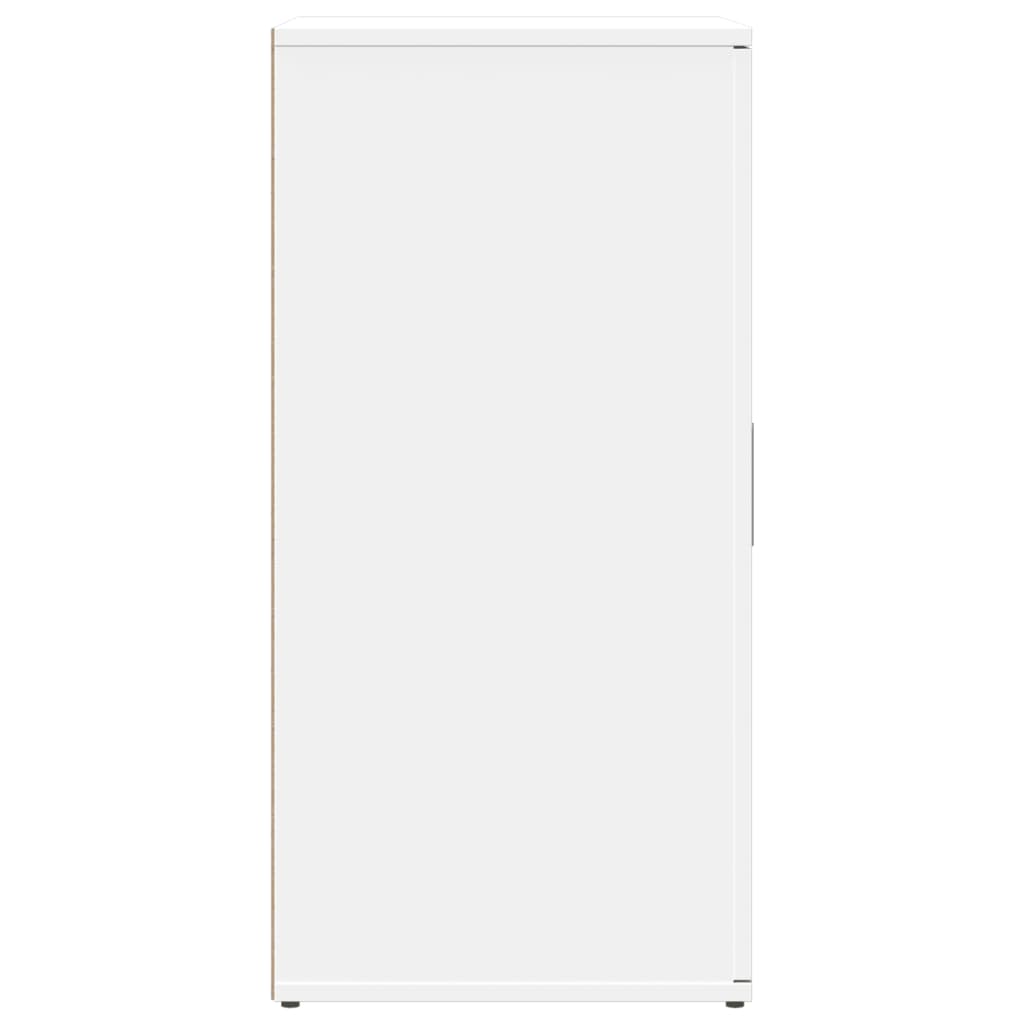 Dressoirs 2 st 59x39x80 cm bewerkt hout wit - AllerleiShop