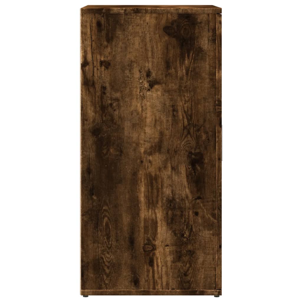 Dressoirs 2 st 59x39x80 cm bewerkt hout gerookt eikenkleurig - AllerleiShop