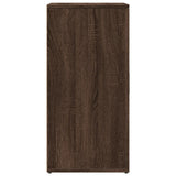 Dressoirs 2 st 59x39x80 cm bewerkt hout bruin eikenkleurig - AllerleiShop