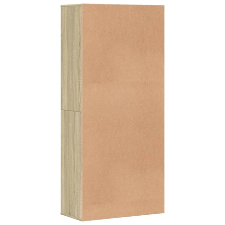 Schoenenkast 80x39x178 cm spaanplaat sonoma eikenkleurig - AllerleiShop