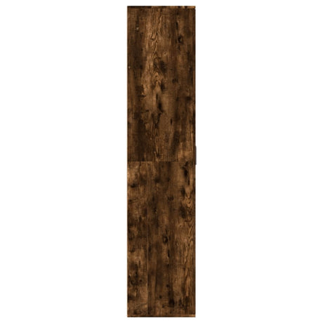 Schoenenkast 80x39x178 cm bewerkt hout gerookt eikenkleurig - AllerleiShop