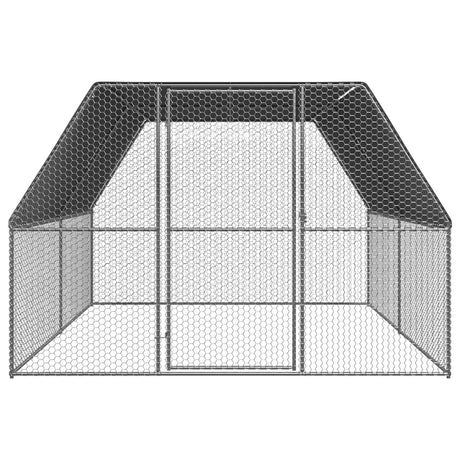 Kippenhok 3x4x2 m gegalvaniseerd staal - AllerleiShop