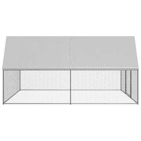 Kippenhok 3x4x2 m gegalvaniseerd staal - AllerleiShop