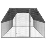 Kippenhok 3x8x2 m gegalvaniseerd staal - AllerleiShop