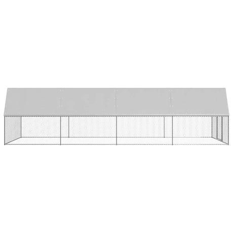 Kippenhok 3x8x2 m gegalvaniseerd staal - AllerleiShop