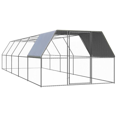 Kippenhok 3x10x2 m gegalvaniseerd staal - AllerleiShop