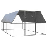 Kippenhok 3x6x2 m gegalvaniseerd staal - AllerleiShop