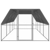 Kippenhok 3x8x2 m gegalvaniseerd staal - AllerleiShop